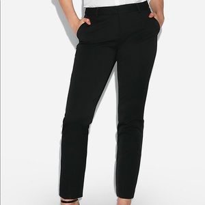 Express columnist ankle pant sz 00 black